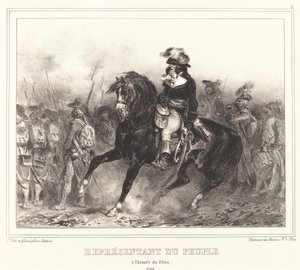 Representant du Peuple (Repræsentant for Folket) af Auguste Raffet