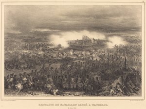Retræte ved Waterloo af Auguste Raffet
