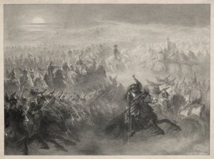 Anmeldelse om natten, 1816. af Auguste Raffet