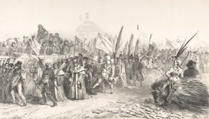 Den store anmeldelse af Juste-Milieu Passing La Caricature, 30. oktober 1832 Gran..., oktober 1832