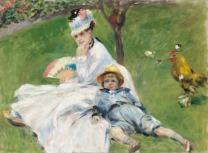 Madame Monet og hendes søn