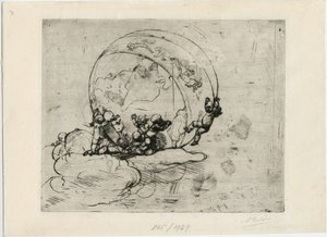 Amorer styrer verden af Auguste Rodin