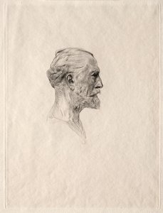 Antonin Proust, 1885. af Auguste Rodin