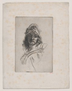 Buste af Bellona, 1882-85. af Auguste Rodin