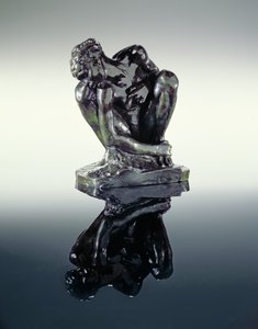 Krøjende nøgen af Auguste Rodin