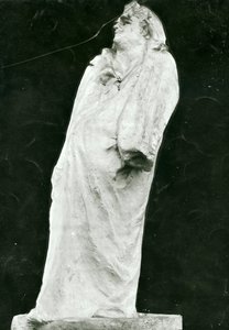 Fransk forfatter Honoré de Balzac, 1897 af Auguste Rodin