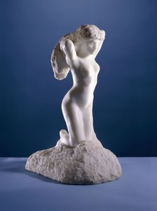 Den knælende faunesse, 1906 af Auguste Rodin