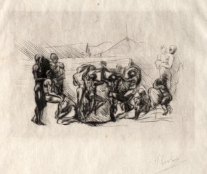 La Ronde, 1883. af Auguste Rodin