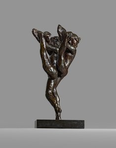Pas de deux B, ca. 1911 af Auguste Rodin