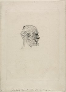 Portræt af Antonin Proust af Auguste Rodin