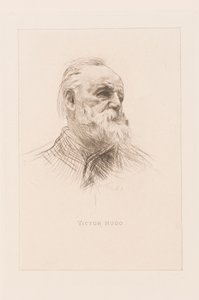Portræt af Victor Hugo af Auguste Rodin