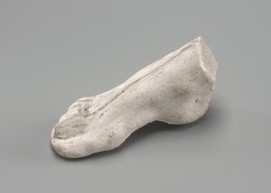 Højre fod, muligvis 1880. af Auguste Rodin