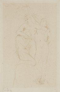 Sjæle i skærsilden af Auguste Rodin