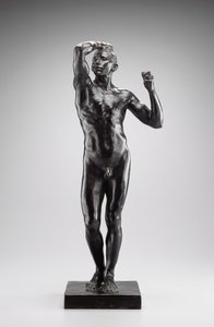 Bronzealderen, efter 1877 (bronze) af Auguste Rodin