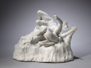 Englenes fald, ca. 1890-1900 af Auguste Rodin