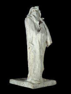 Den franske forfatter Honore de Balzac (1799-1850). Gipsskulptur af Auguste Rodin (1840-1917) 1898 Paris, Musee d