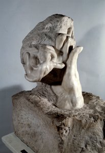 The Hand of God Marmorskulptur af Auguste Rodin (1840-1917) Paris fra det 20. århundrede, Musee Rodin af Auguste Rodin