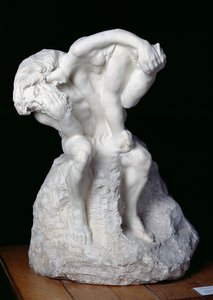 Billedhuggeren og hans muse, 1895 af Auguste Rodin