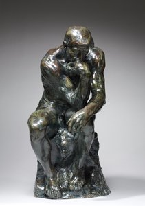 Tænkeren, ca. 1880 af Auguste Rodin