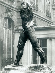 The Walking Man (bronze) af Auguste Rodin