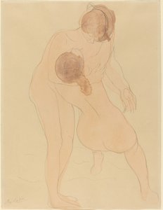To figurer af Auguste Rodin