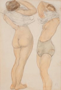 To figurer, n.d. af Auguste Rodin
