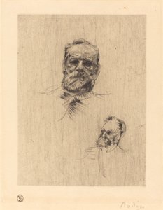 Victor Hugo, De Face af Auguste Rodin