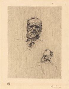 Victor Hugo, De Face af Auguste Rodin