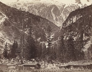 Chalet de Handeck, Hasli Valley, kanton Bern, Schweiz, ca. 1860