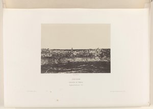 Se på Jeruzalem, med de ommuring af templet Jerusalem. Tempel indhegning. Generelt billede af østsiden (titel på objektet) af Auguste Salzmann