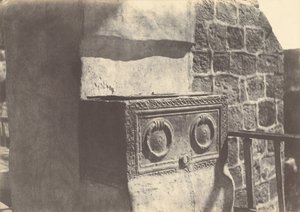 Jerusalem. Jødisk sarkofag af Auguste Salzmann
