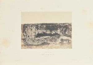 Jerusalem. Graven for Judas konger. Det indre af gårdspladsen af Auguste Salzmann