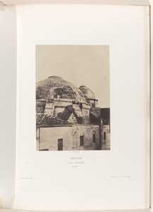 Kuppel af Den Hellige Gravs Kirke i Jerusalem Jerusalem. Den hellige grav. Coupole (titel på objekt)
