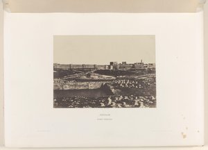 Mamilla Basin uden for Jerusalems gamle bymur Jerusalem. Birket-Mamillah (titel på objekt)