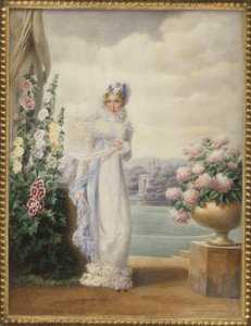 Portræt af Dronning Hortense af Holland