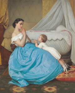 En sengetidsbøn, 1858