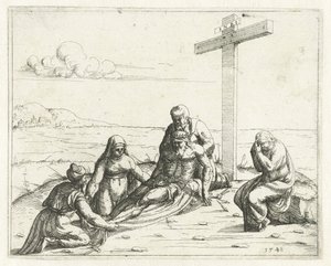 Kristi klagesang Gamle og Nye Testamentes konkordans (serietitel) Concordants alt und news Testaments (serietitel) af Augustin Hirschvogel