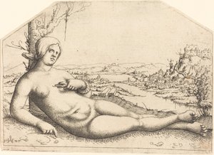 Kleopatras død af Augustin Hirschvogel