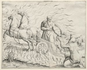 Elias stiger op til himlen, 1547.