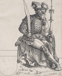 Maximilian I, fra Herberstain, Rerum Muscoviticarum Commentarii, 1546. af Augustin Hirschvogel