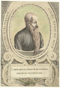 Der er et portræt af Peter Perényi af Augustin Hirschvogel