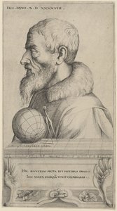 Selvportræt, 1548. af Augustin Hirschvogel