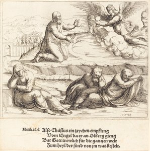 Kvalen i haven, 1548. af Augustin Hirschvogel