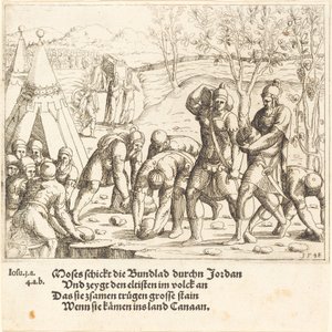 De tolv sten og Jordans vande er delt