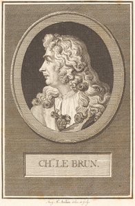 Charles LeBrun af Augustin de Saint Aubin
