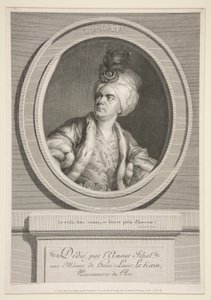 Henri Louis Cain (kaldet Le Kain) (1728-1778) af Augustin de Saint Aubin