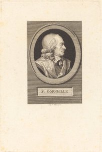 Pierre Corneille af Augustin de Saint Aubin