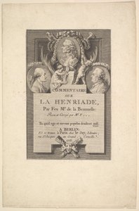 Voltaire, Fréron og Beaumelle, 1775.