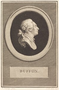 Buffon af Augustin de Saint Aubin after Piat Joseph Sauvage