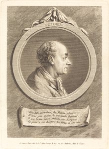 Solomon Gessner af Augustin de Saint Aubin after Vivant Denon